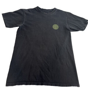 Vans T Shirt Men Small Black 1966 Logo Skate Tee